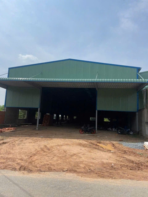 Cho thuê nhà xưởng mới xây tại Thái Hòa, Tân Uyên, Bình Dương – DT 1.329,3m² – Giá chỉ 80 triệu/tháng
