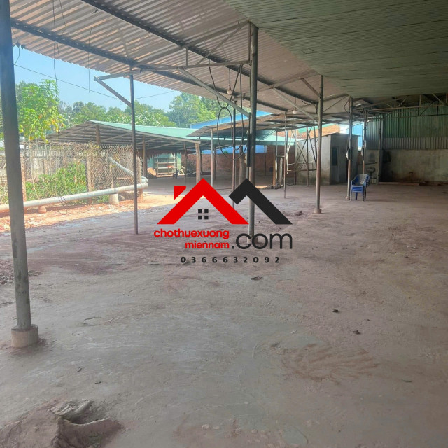 CHO THUÊ XƯỞNG GIÁ RẺ – TÂN AN, THỦ DẦU MỘT, BÌNH DƯƠNG – 1.000m² – GIÁ CHỈ 12 TRIỆU/THÁNG. Liên hệ: Chothuexuongmiennam.com - 0366632092