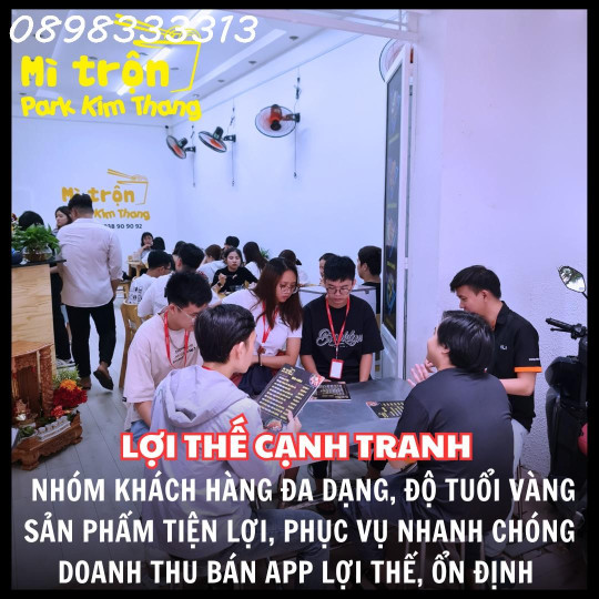 Sang quán, Nhượng Quyền Mì trộn Park Kim Thang Express - Gò Vấp, cơ hội kinh doanh trong tầm tay