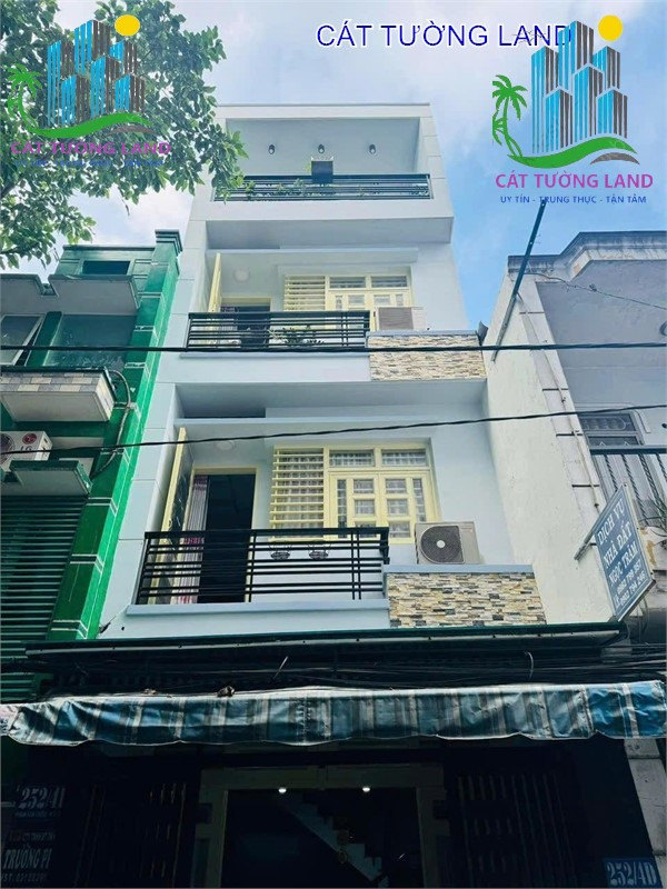 Bán nhà 4 Tầng, Hẻm 5m Phạm Văn Chiêu, Phường 9. Gần Chợ Thạch Đà. Giá 6.78 tỷ