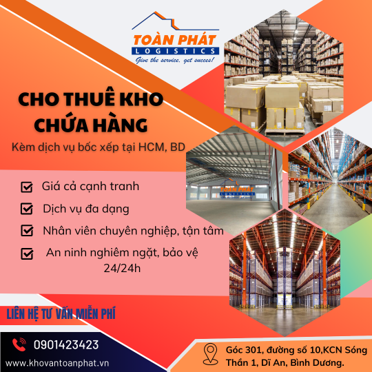 Thuê kho VSIP 1: Vị trí vàng, dịch vụ hoàn hảo