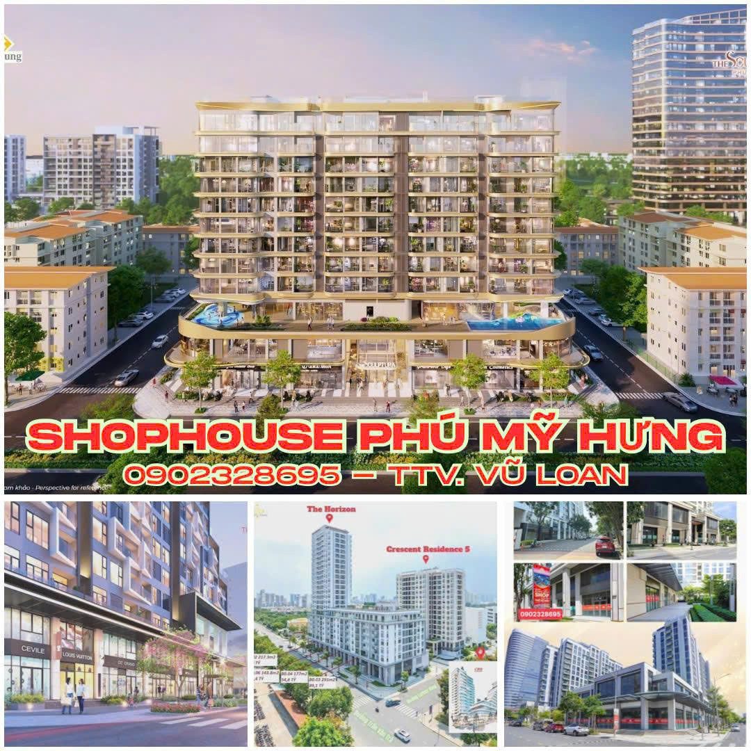 Cơ hội cuối sở hữu Shophouse Sculptura Phú Mỹ Hưng – Thanh toán dài hạn, vị trí vàng khu Cảnh Đồi