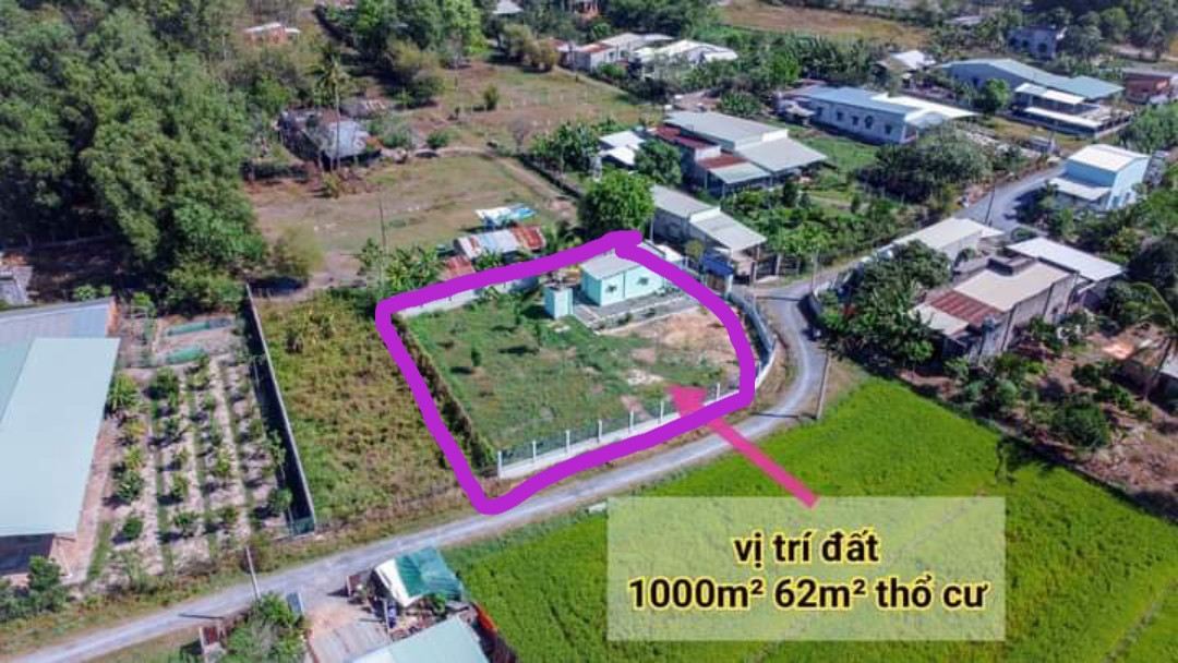 Đất thổ có nhà  2Mt siu đẹp. Tỉnh lộ 7 xã An Nhơn Tây  64 x32