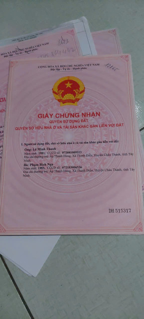 CHÍNH CHỦ CẦN BÁN LÔ ĐẤT ĐẸP HUYỆN CHÂU THÀNH TỈNH TÂY NINH