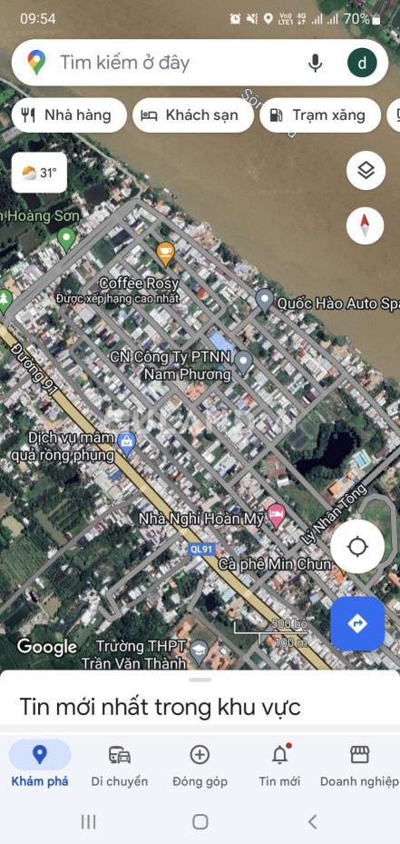 Chính chủ cần bán lô đất tại địa chỉ Thị trấn Cái Dầu, Huyện Châu Phú, An Giang