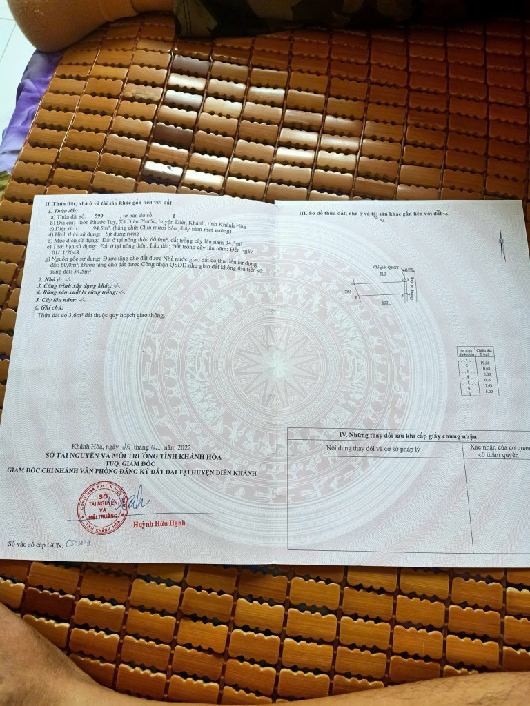 💎💎Diên Phước - Diên khánh chủ cần bán gấp giá chỉ 650tr_LH 0982273122