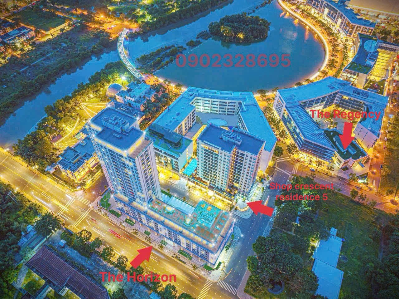 THE REGENCY HỒ BÁN NGUYỆT PHÚ MỸ HƯNG