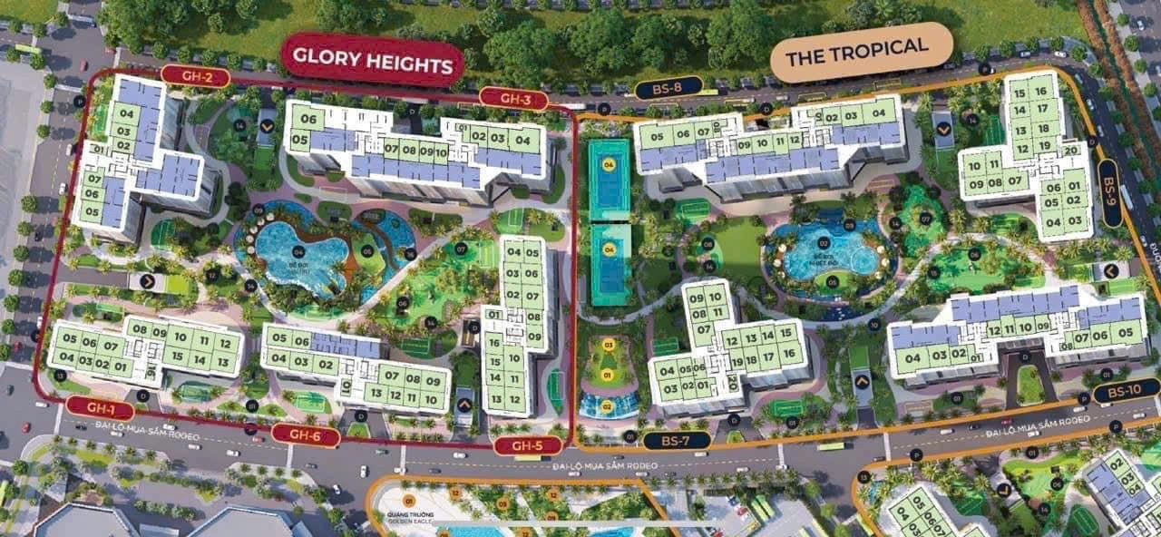 🔥Căn hộ Vinhomes Glory Heights cạnh Vincom Mega Mall GIÁ CỰC TỐT, Trả trước 10% (350tr) nhận nhà ngay cuối 2024, Trả góp 0 đồng đến 2026