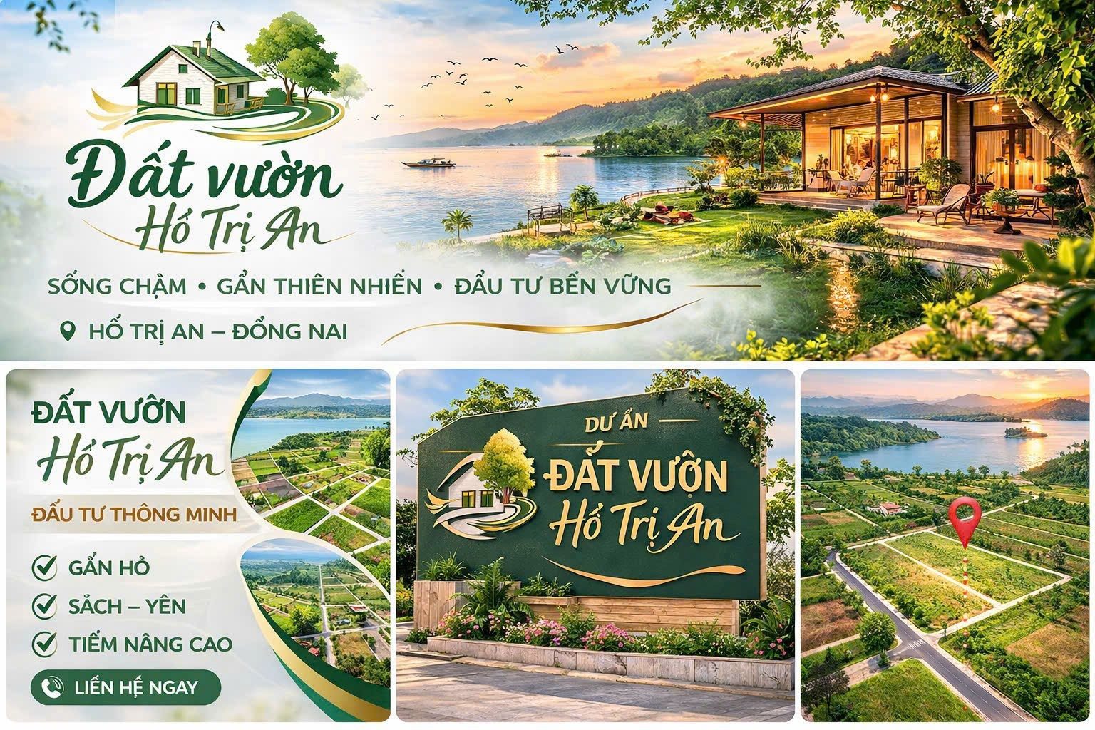 ĐẤT VƯỜN VIEW HỒ TRỊ AN – LA NGÀ 🌿