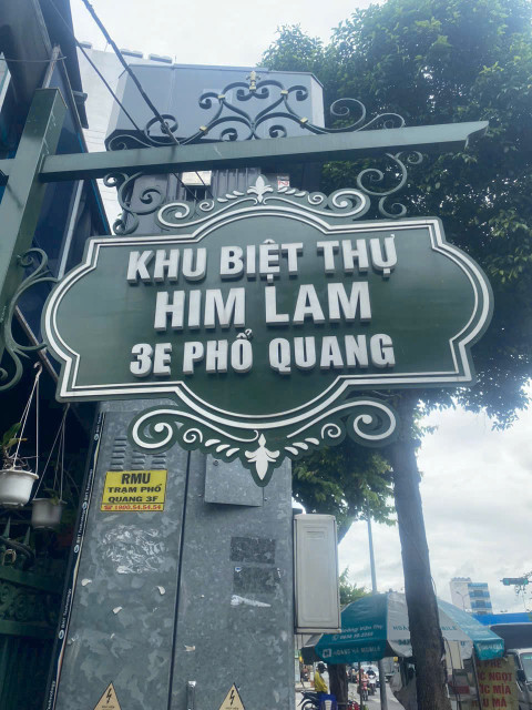 BIỆT THỰ HIM LAM - PHỔ QUANG, TÂN BÌNH - 120m² - 45 TỶ