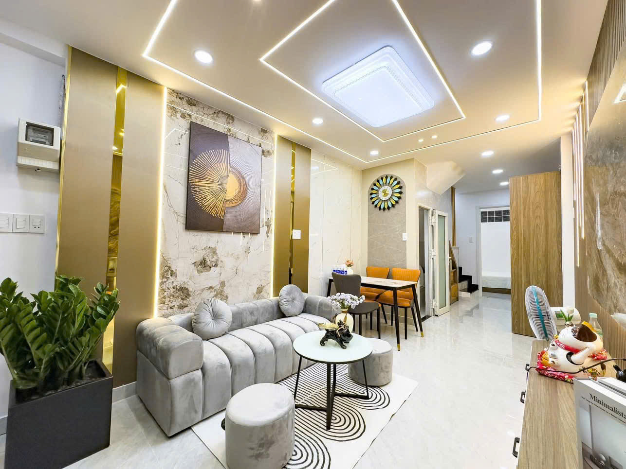 BÁN NHÀ MỚI 100% - CHÍNH CHỦ - P15 BÌNH THẠNH - BẠCH ĐẰNG  - HẺM 4M - 3PN LỚN - KHU DÂN TRÍ - BAN CÔNG RỘNG LỚN - CHỈ 4.85 TỶ