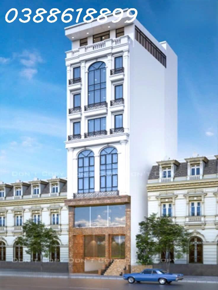 TÒA NHÀ MẶT PHỐ HOÀNG QUỐC VIỆT – 250M² x 10 TẦNG THANG MÁY – 3 MẶT THOÁNG – 159 TỶ