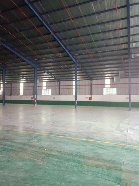 Cho thuê nhà xưởng Long Nguyên, Bàu Bàng, BD4.500m2 đất xưởng 3.200m2  giá chỉ 150 triệu/tháng
