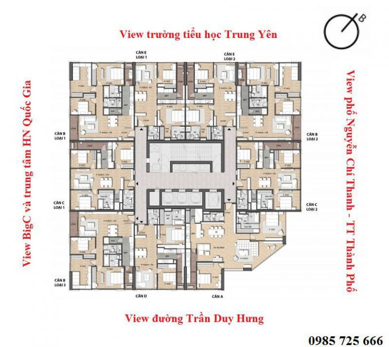 MỞ BÁNThe Summit 216 Trần Duy Hưng