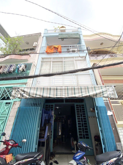 TRUNG TÂM PHÚ NHUẬN - CÁCH MẶT TIỀN NGUYỄN THƯỢNG HIỀN  - TRỆT, 2 LẦU, SÂN THƯỢNG - CHỈ 4.x TỶ