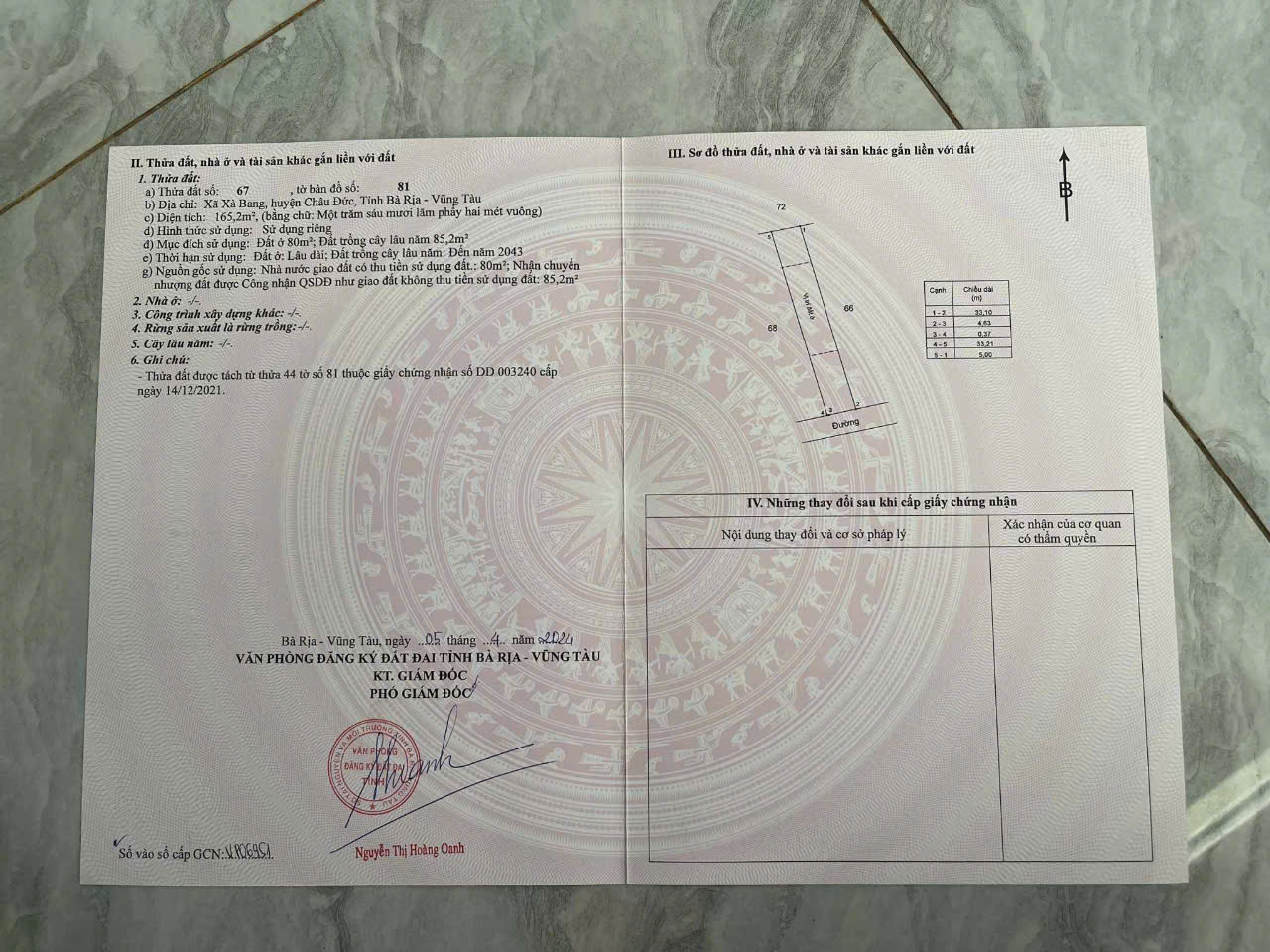 Xà bang khu dân cư chủ bán 2 nền nhà giá rẻ 8*27*80tc giá 750tr và 5*34*80tc giá 560tr