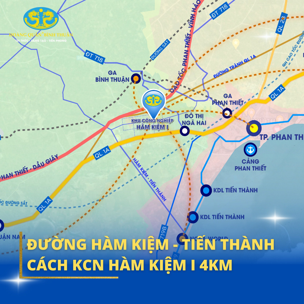 Cho thuê đất KCN Hàm Kiệm 1 giá tốt nhất thị trường