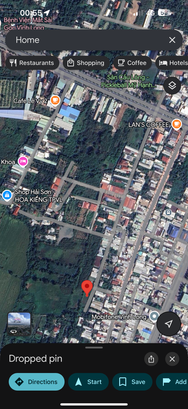 Đất vườn p9 hẻm Ksan ngọc hưng