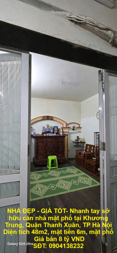 NHÀ ĐẸP - GIÁ TỐT- Nhanh tay sở hữu căn nhà mặt phố tại Khương Trung, Quận Thanh Xuân, TP Hà Nội