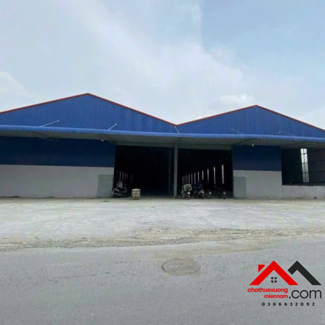 Cho thuê xưởng 3.500m² Thuận An – Đường container – Giá 210tr/tháng – PCCC đầy đủ. Liên hệ: Chothuexuongmiennam.com - 0366632092
