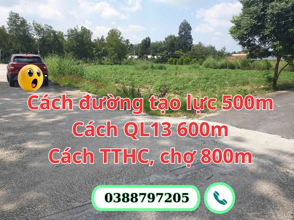 Chỉ 1 lô duy nhất 2 mặt tiền đường - Đất ở Thị Trấn Lai Uyên, Bàu Bàng