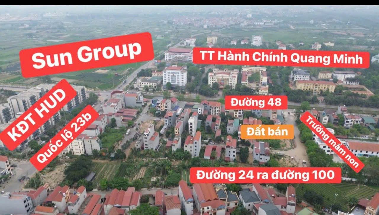 Chính chủ bán nhanh lô góc đắc địa 2 mặt tiền - Sát trường mầm non - Hàng F0 đất đấu giá