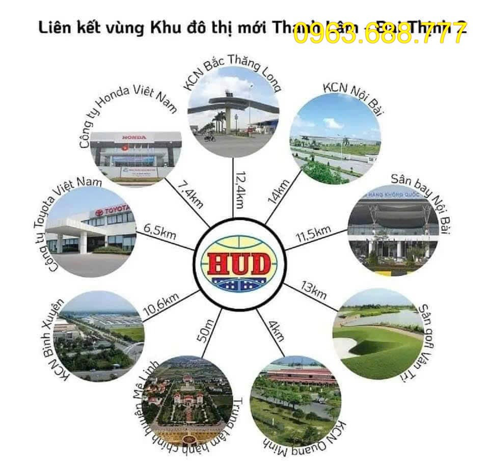 Cần Bán BT,LK HUD Mê Linh, Giá gốc đầu tư,kinh doanh,5x triệu/m