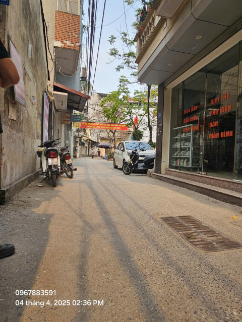 BÁN NHÀ  HOÀNG MAI - HOÀNG MAI, DT 60 M2, 5 TẦNG, THANG MÁY, GIÁ 15 TỶ.