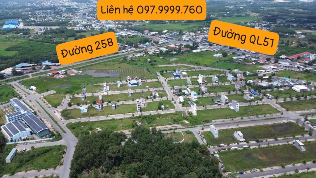 Bán đất ngã 3 Nhơn Trạch, thuận tiện kết nối sân bay Long thành, hạ tầng hoàn chỉnh, sổ hồng riêng