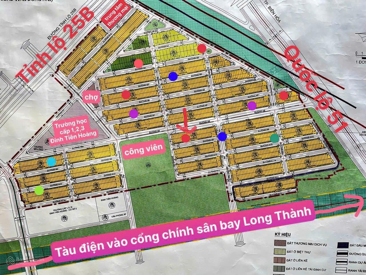 chuyên mua bán đất nền KDC AN Thuận, cổng chính sân bay Long Thành - 0937012728