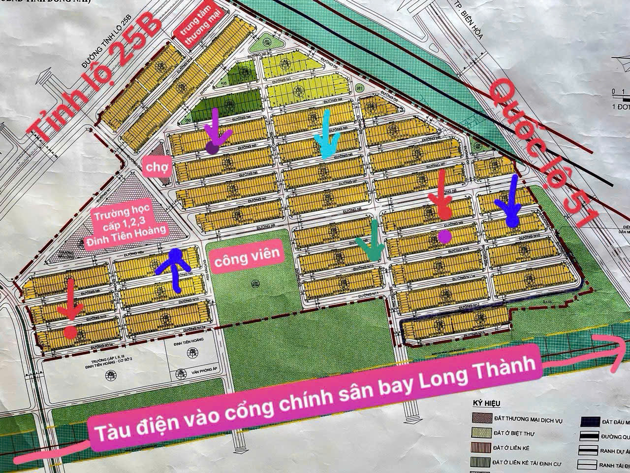 Cần bán 8 lô KDC An Thuận đối diện cổng chính sân bay Long Thành đường N5,6,8,9,10 đặc biệt góc 2MT