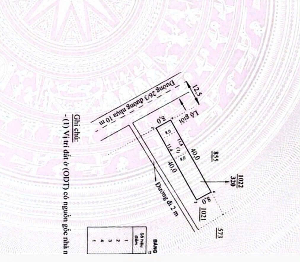 Bán nhà đất 320m2 có sẵn 100m2 thổ cư ngang 8 đường 26 tháng 3