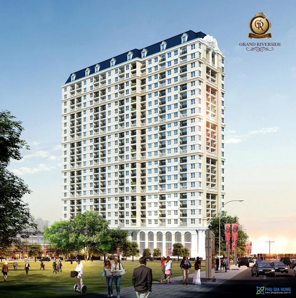 Top căn hộ cho thuê vị trí đẹp 50m2 Grand Riverside Bến Vân Đồn TP.HCM