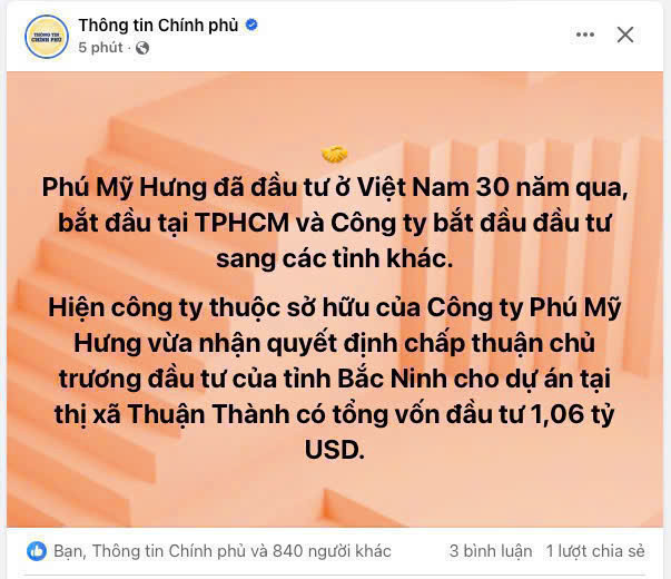 Dự án Phú Mỹ Hưng Hồng Hạc  Bắc Ninh