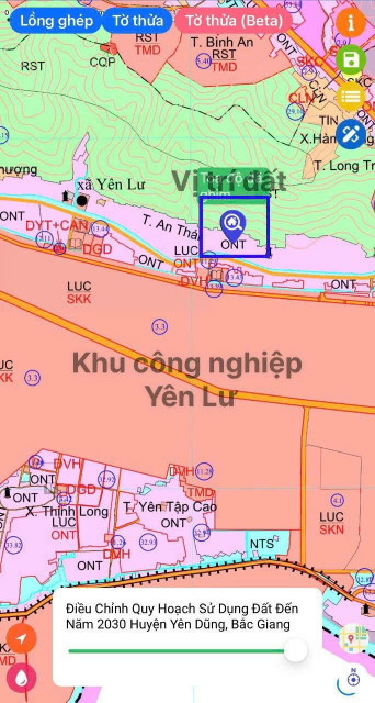 Đất ven kcn yên lư yên dũng bắc giang giá hơn 1 tỷ . cụ thể thôn yên tập yên lư yên dũng bắc giang  diện tích 137m2