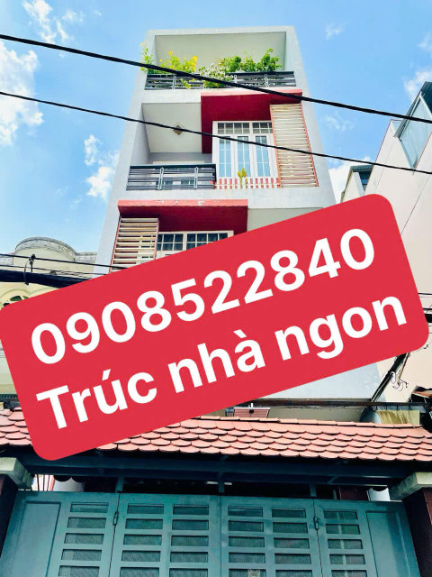 BÁN NHÀ NƠ TRANG LONG - P7 BÌNH THẠNH - HXH TRÁNH - 72M2 - 4 TẦNG BTCT - 4PN 5WC - XE HƠI ĐỂ TRONG NHÀ - BÁN 15.5 TỶ - TL