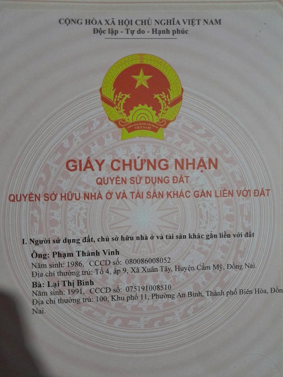 ĐẤT CHÍNH CHỦ - VỊ TRÍ ĐẸP Gần Đường 3/2 TT Long Hải, Long Điền - Bà Rịa Vũng Tàu