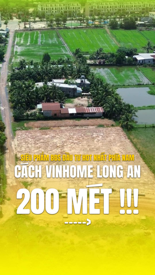 VỊ TRÍ ĐẤT THÌ CÁCH VINHOMES CHỈ 200M, VẬY MÀ CÒN ĐƯỢC HƯỞNG LỢI TỪ VÀNH ĐAI 3 VÀ VÀNH ĐAI 4.