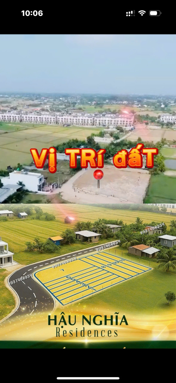Lô đất đẹp ngay trung tâm Hậu Nghĩa – Tiện ích đầy đủ, giao thông thuận lợi