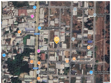 Bán đất 80m² ngang 5c16m giá 800 triệu tại Thị trấn Tri Tôn Huyện Tri Tôn