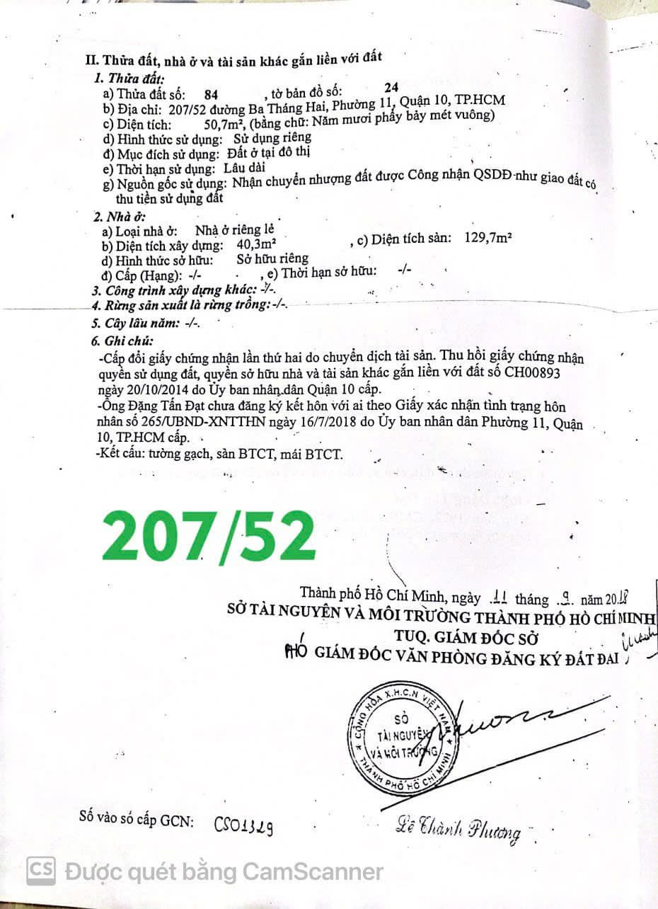 Bán nhà Hẻm Đường 3 Tháng 2, Phường 11, Quận 10 – Giá 33 tỷ