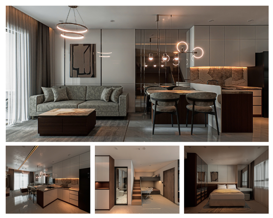 🌆 BÁN CĂN HỘ 2PN VIEW TRUNG TÂM TP – GIÁ CHỈ 2 TỶ 550