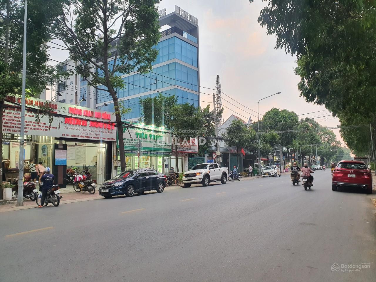 Mặt tiền kinh doanh Lê Hồng Phong, Phú Thọ Thủ Dầu Một - Bình Dương. gần chợ Phú Văn, 10x62 thổ cư 300m2 giá cực tốt đầu tư