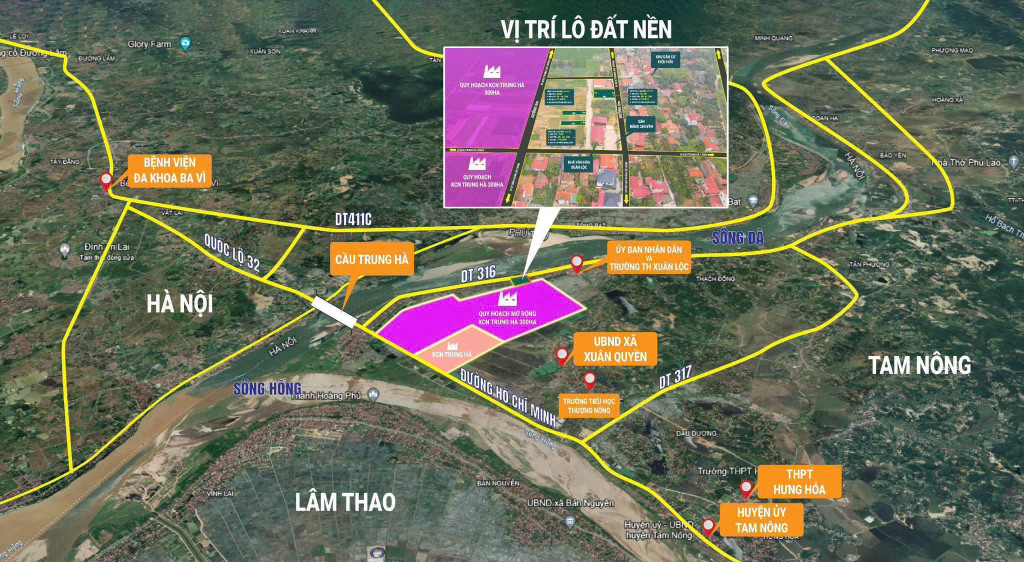 🏡 BÁN ĐẤT FULL THỔ CƯ XUÂN LỘC – THANH THỦY – PHÚ THỌ | SỔ ĐỎ SẴN 🏡