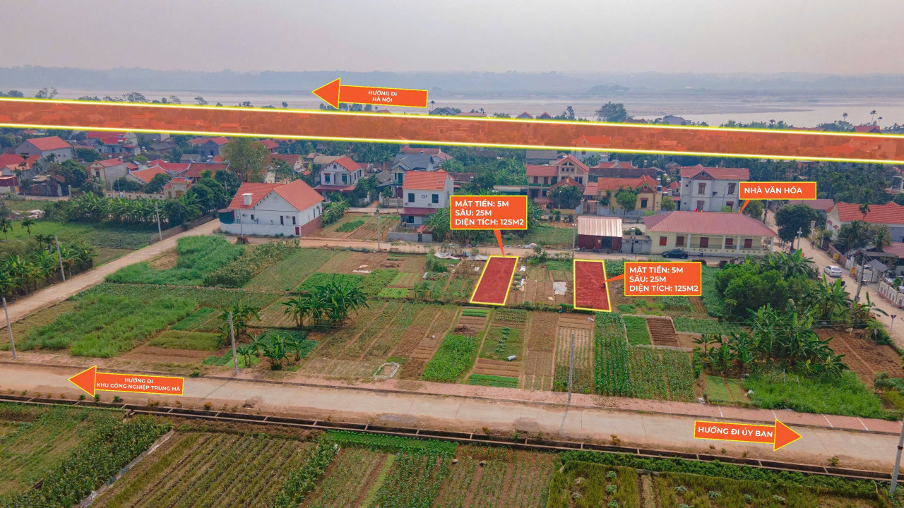Bán lô đất đấu giá full thổ cư 125m2, giá chỉ 12 triệu/m2 tại Thanh Thủy - Phú Thọ