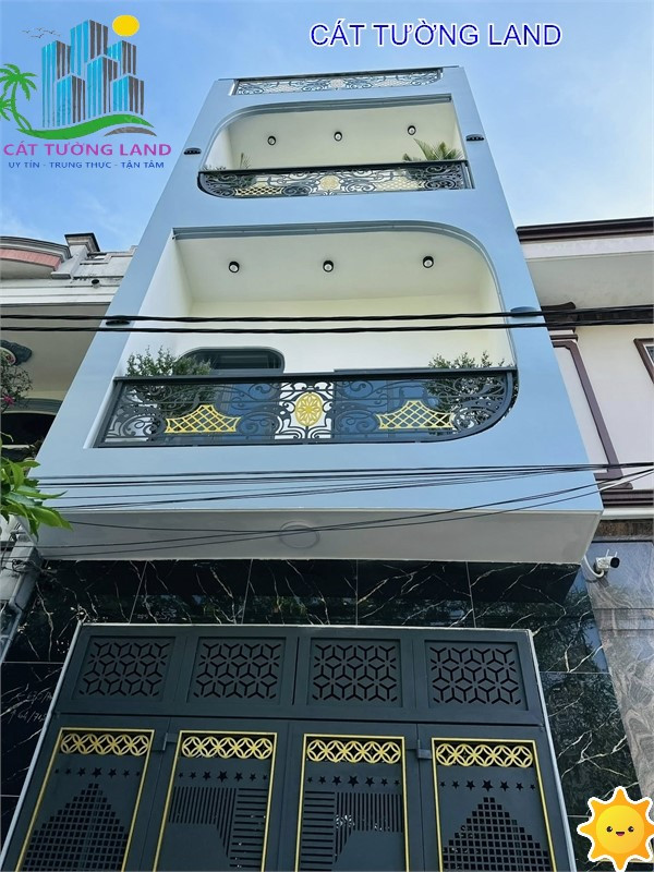 Nhà Trệt 2 Lầu full nội thất, 4PN. Hẻm 8m Phan Huy Ích, Phường 15. Chỉ 6.5 tỷ