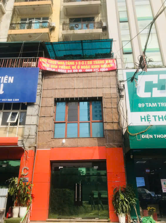 ''CHÍNH CHỦ CHO THUÊ NHÀ LÀM VĂN PHÒNG CTY, CỬA HÀNG,... LĨNH VỰC KINH DOANH TẠI 89D ĐƯỜNG TAM TRINH - HOÀNG MAI - HÀ NỘI
