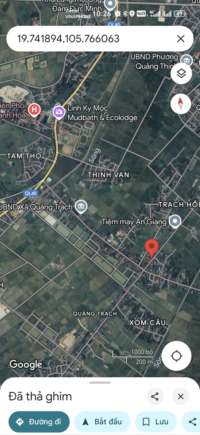 Siêu rẻ!! Lô BT 268m2 cách trung tâm TP Thanh Hóa 5km bên cạnh Sun Onsen Quảng Yên giá chỉ 1,85 tỷ