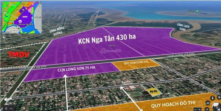 Đất nền ven biển, ven Khu công nghiệp Nga Sơn Thanh Hóa, giá 295tr