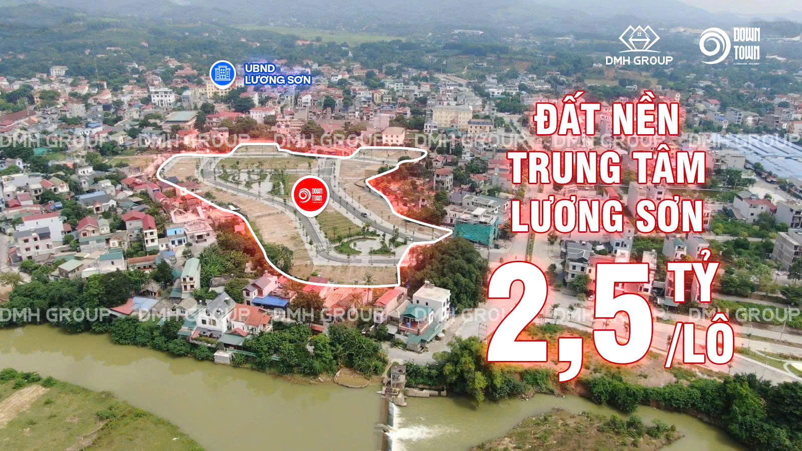 Em Trường cập nhật quỹ đất nền trung tâm hành chính Lương Sơn cho khách hàng đầu tư.